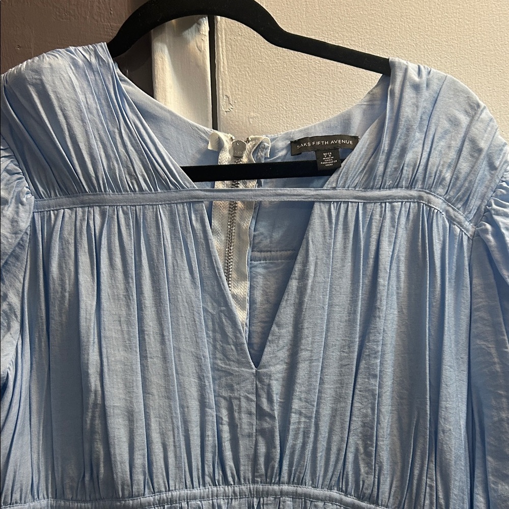 Saks Fifth Avenue Light Blue Dress